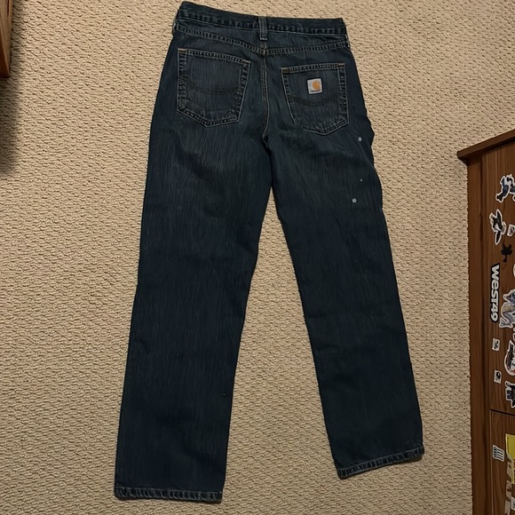 Really nice carhartt blue jeans - Picture 2 of 5